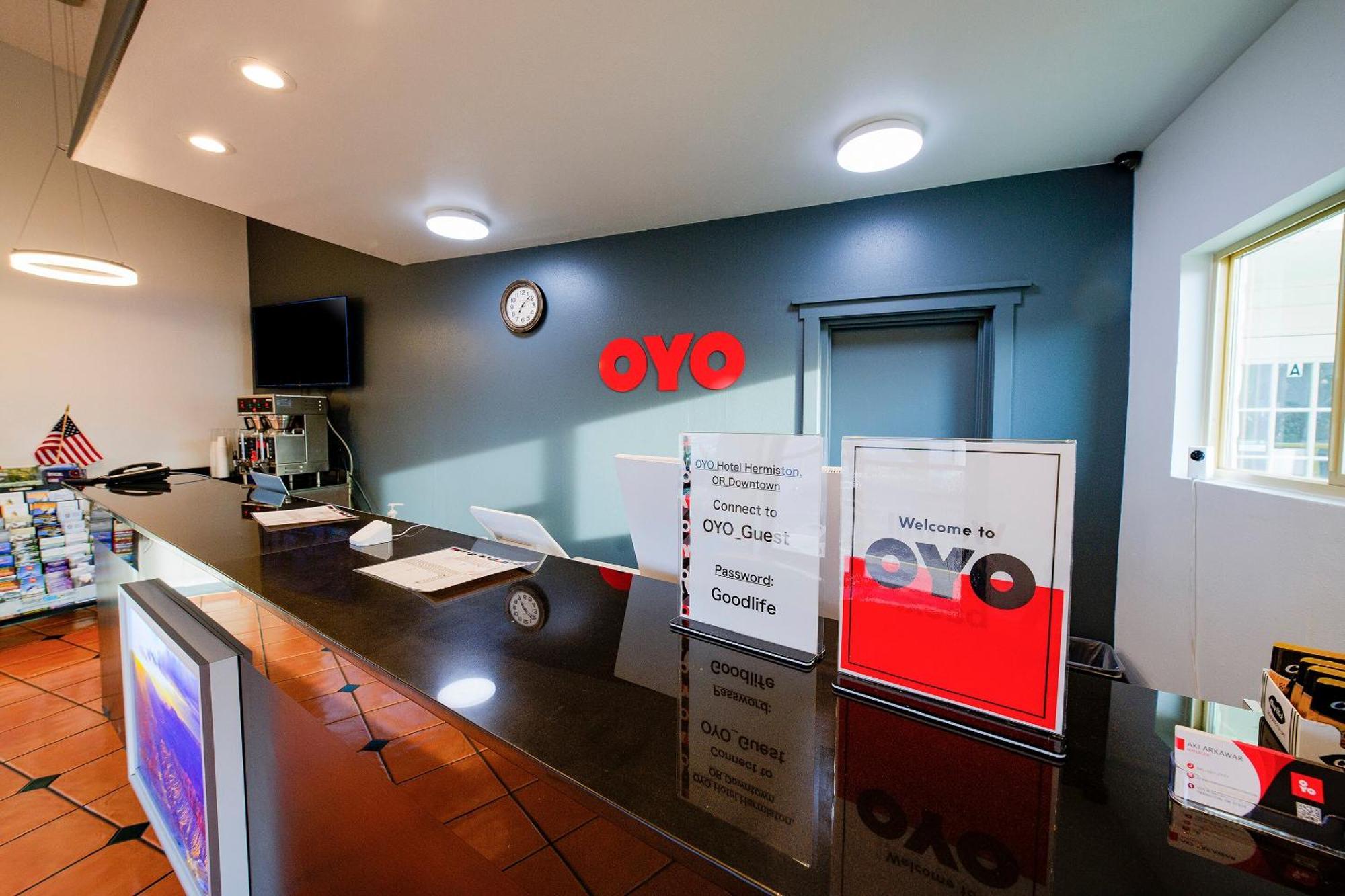 Oyo Hotel Hermiston Or, Downtown Exterior foto